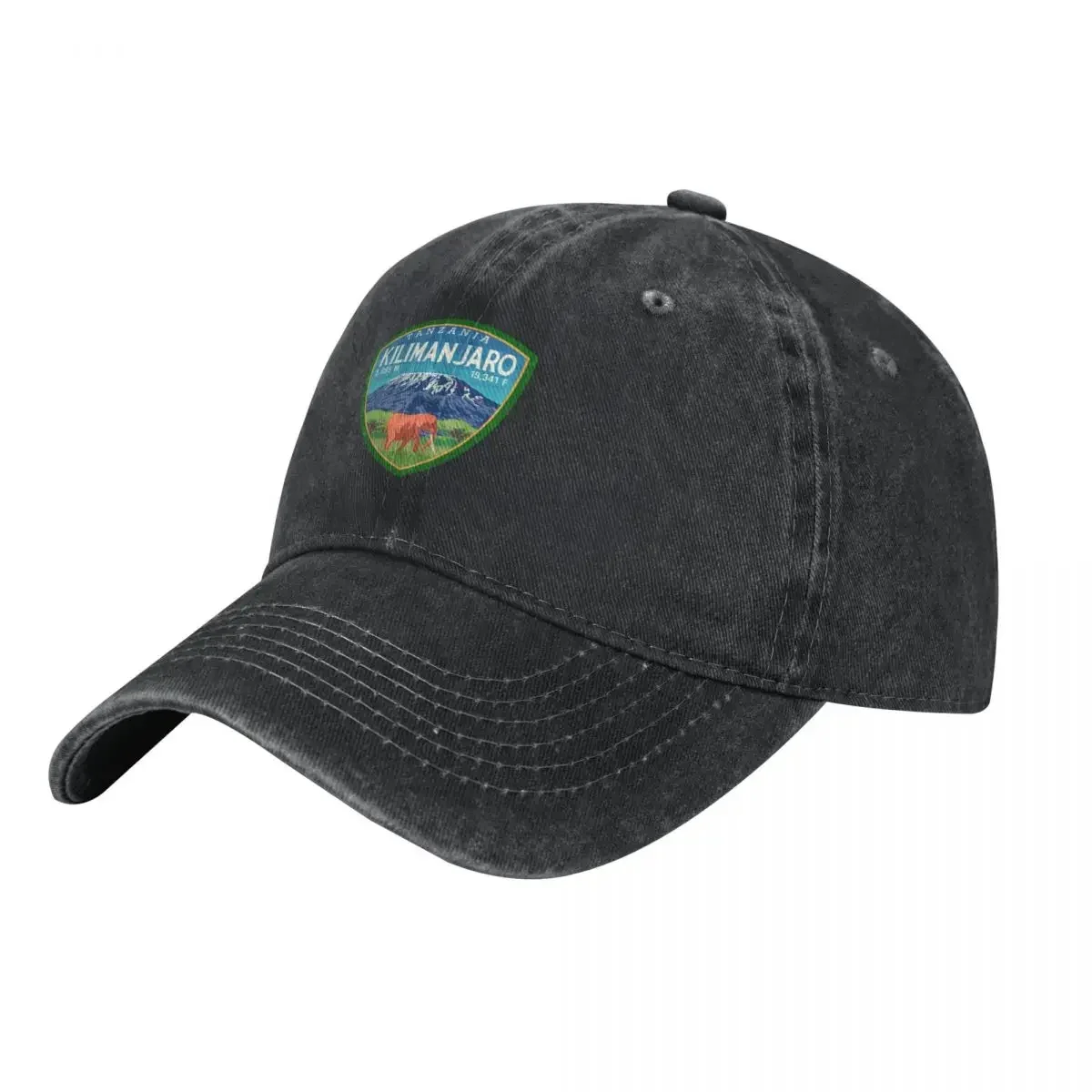 Mt Kilimanjaro Vintage Emblem V01 gorra de béisbol sombrero para el sol para niños sombrero de papá hombres marca de lujo mujeres