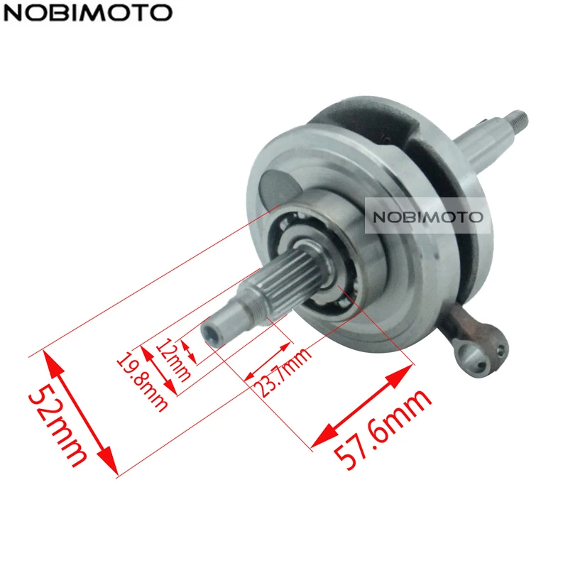 YX150-5 150CC Crank shaft yinxiang 150cc engine bent axle 150cc crank YX 150cc parts crankshaft YX150-5 crank axle