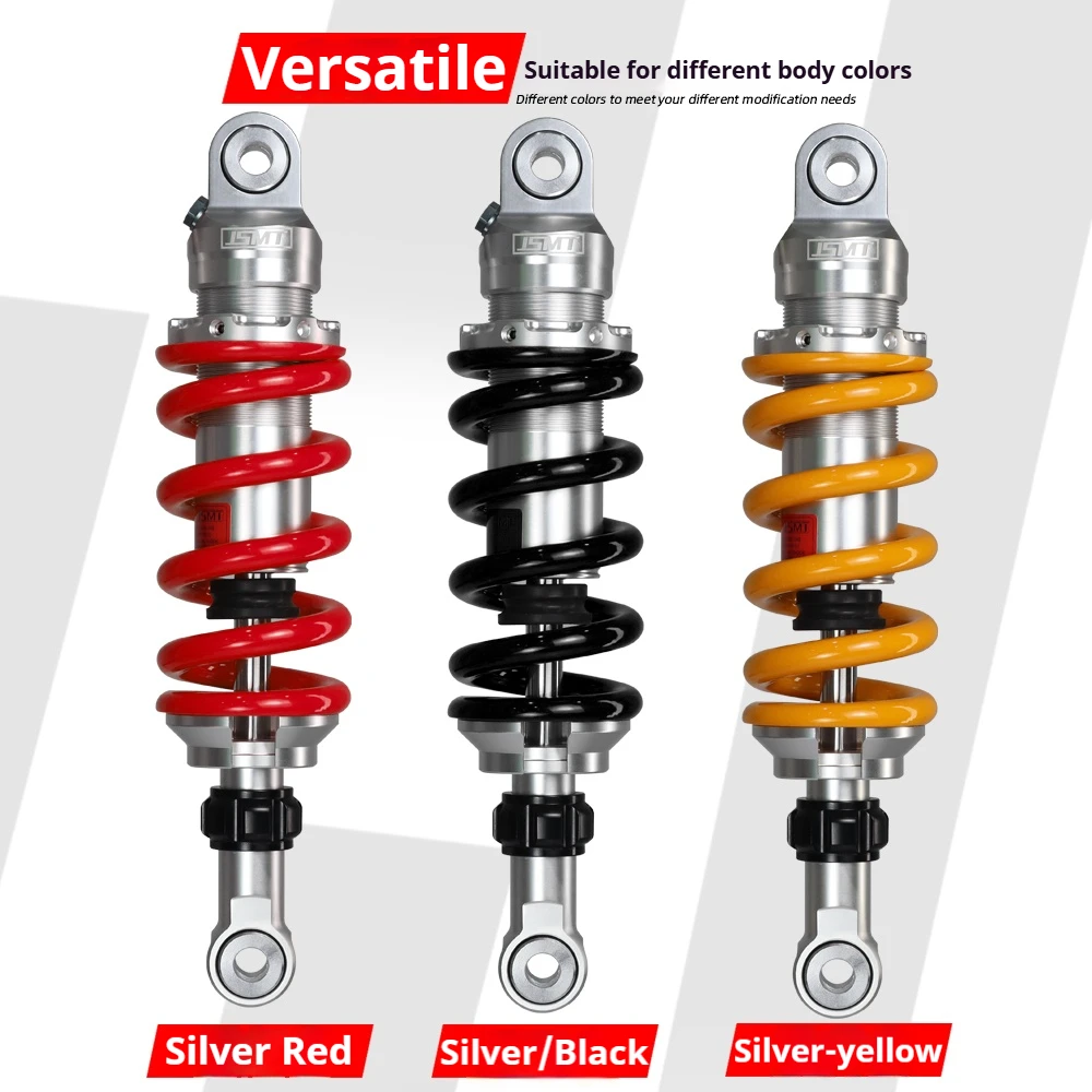 JSMT FOR KTM RC200 RC250 RC390 290/305MM Dual Damping Central Rear Shock Preload & Rebound Adjustable Suspension