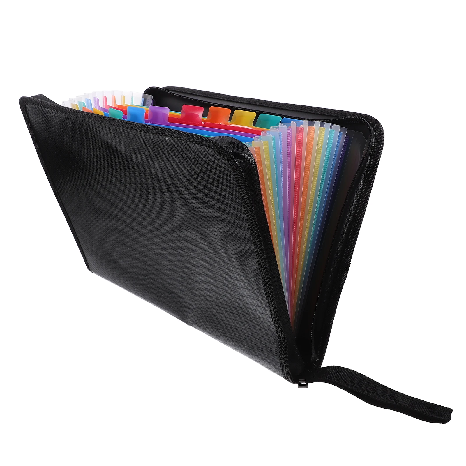 

Waterproof Expanding Document Organizer Portable File Bag Multi-Grid Office Folder Fireproof Material File Folder For