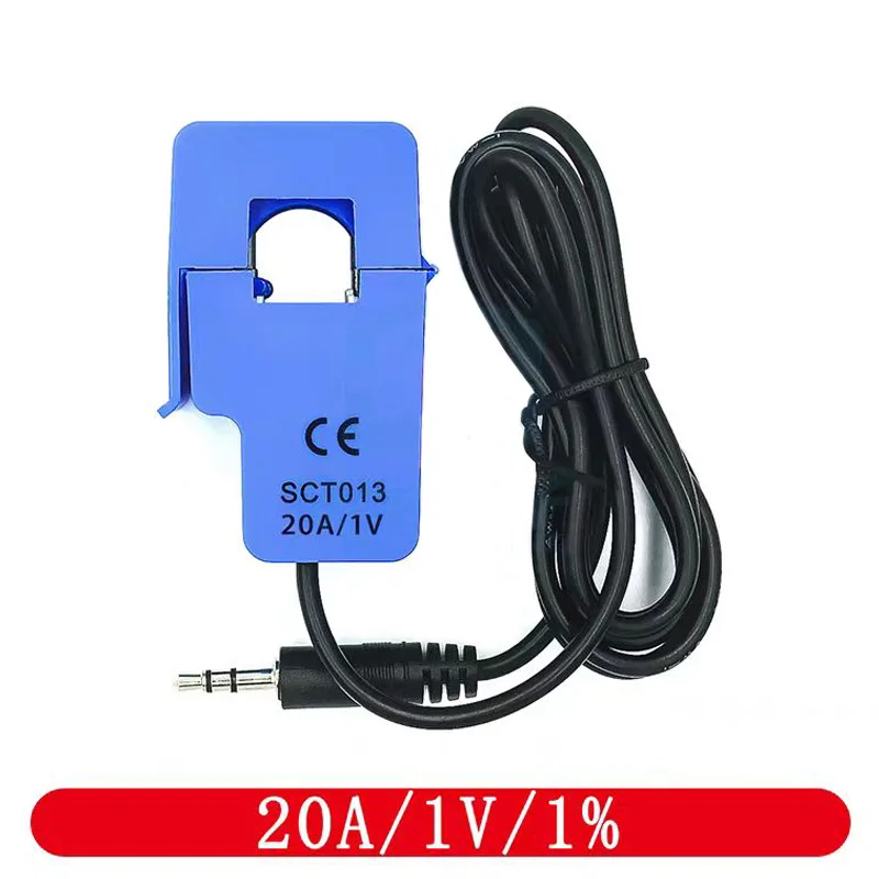 SCT-013-000 10A 20A 30A 50A 60A 100A Non-invasive Split Core Current Transformer AC current sensor