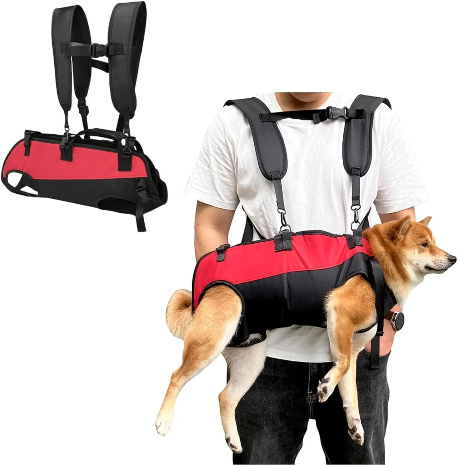sac-a-dos-de-transport-pour-chiens-sac-a-dos-de-transport-d'urgence-pour-personnes-handicapees-blessures-articulaires-arthrite-chiens-ages-monter-vers-le-bas-escaliers-voitures