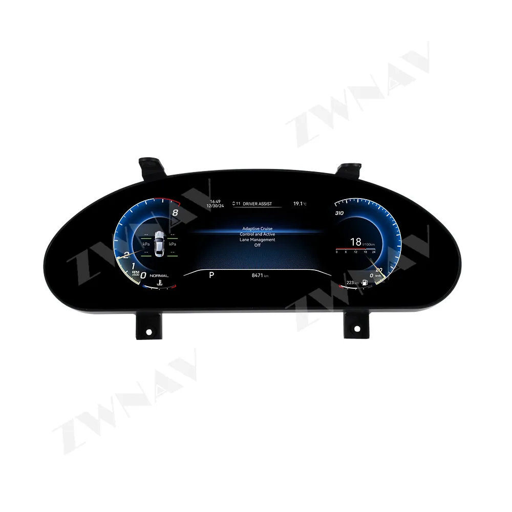 New Design Dashboard For Maserati GT07-15 2007-2015 LCD Virtual Driving display Cockpit Virtual Instrument Instrument Cluster