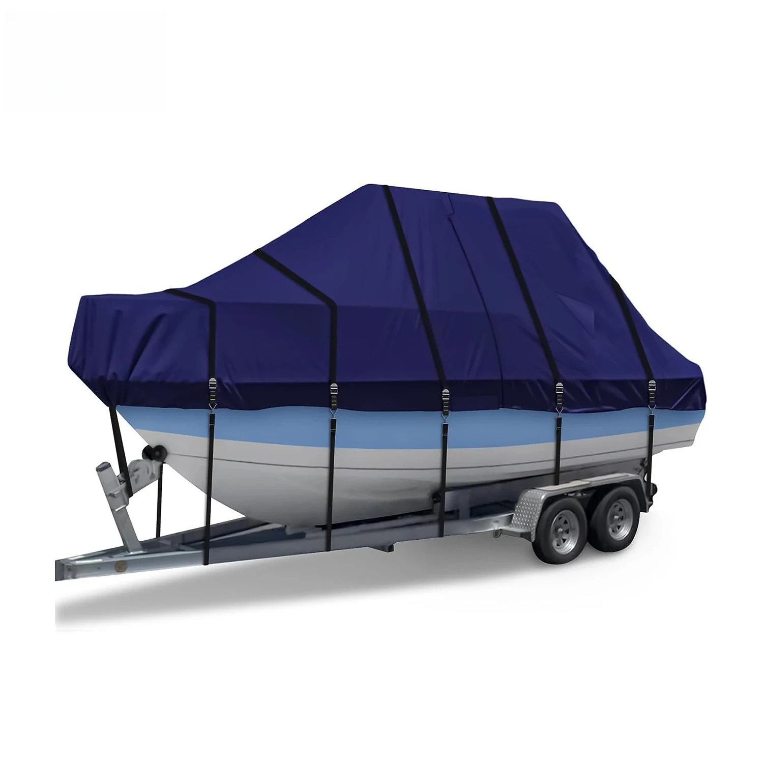 900D Waterproof Dustproof Durable T Top Pontoon Protective Boat Cover Sunscreen Windproof Rainproof Boat Cover