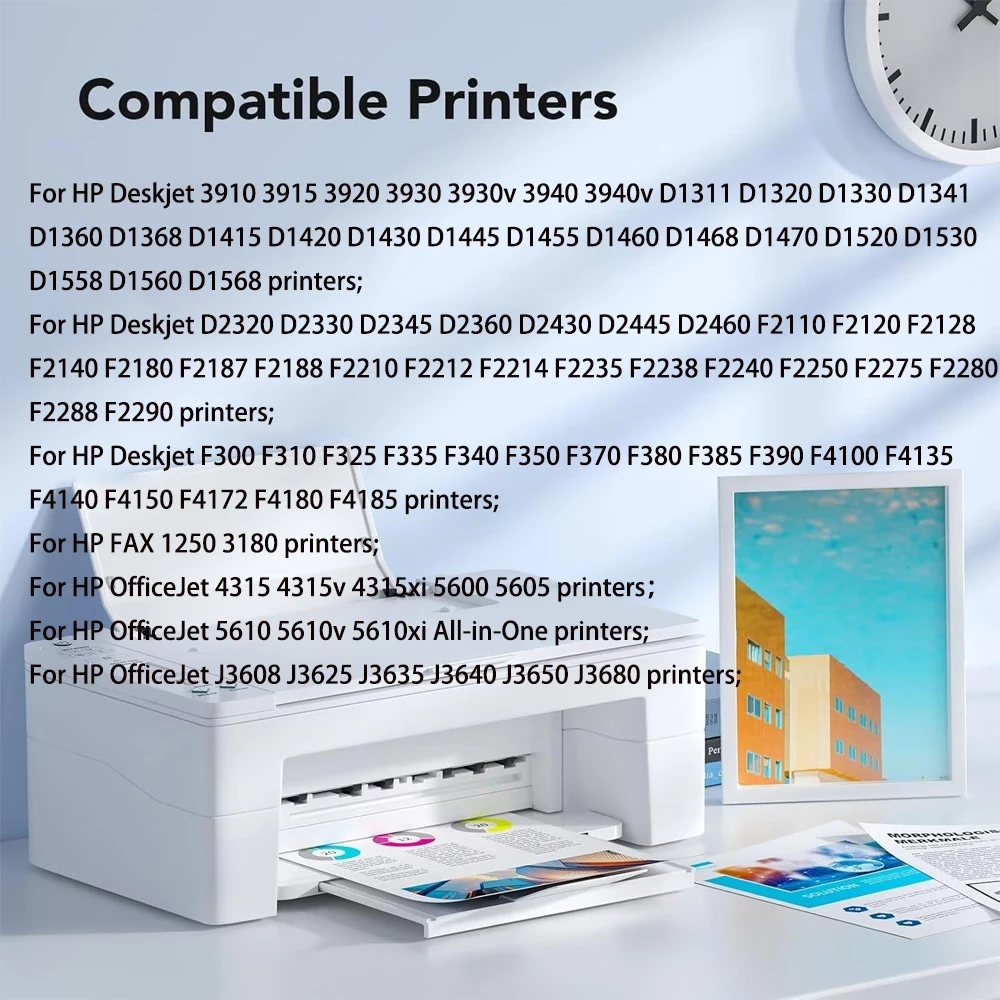 Ink Cartridge 21XL 22XL Replacement For HP21 For HP 21 22 Compatible Deskjet F380 F2180 F2280 F4180 F4100 F2100 F2200 Printer