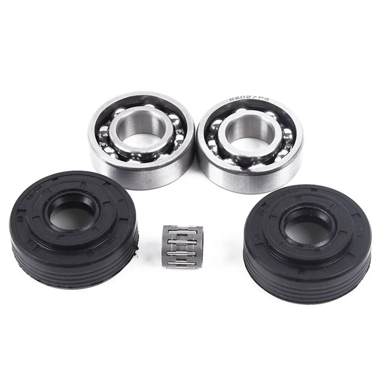 

Classy-Crankshaft Oil Seal Bearing Piston Piston Piston Needle Gasoline Saw Accessories Metal Applicable For Husqvarna141 142 13