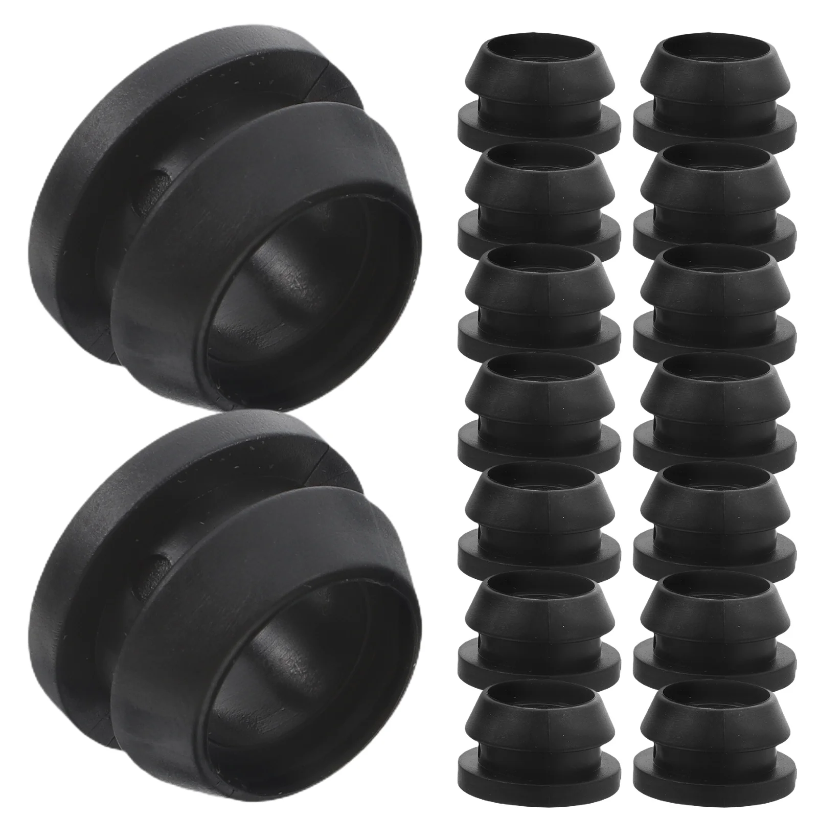 

50pcs Irrigation Bypass Valve Gasket Black Silicone Sealing Washer Drip Leak Prevention TPE Plumbing Gardening Accessories