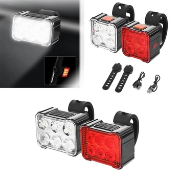 ไฟเตือนท้ายจักรยานชาร์จไฟได้ USB, อุปกรณ์เสริมสำหรับขี่จักรยาน