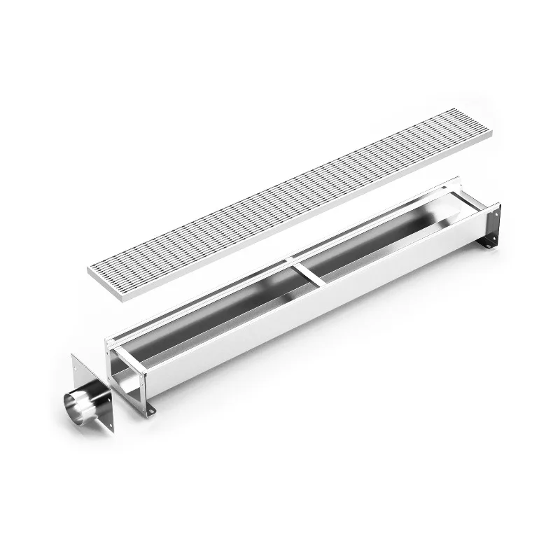 

Factory direct sales stainless steel linear drainage ditch outdoor rainwater drainage channel outer door