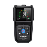 MESTEK Pinless Moisture Meter Wood Humidity Tester Electromagnetic Wave Sensors Non Destructive Inductive Wood Humidity Meter