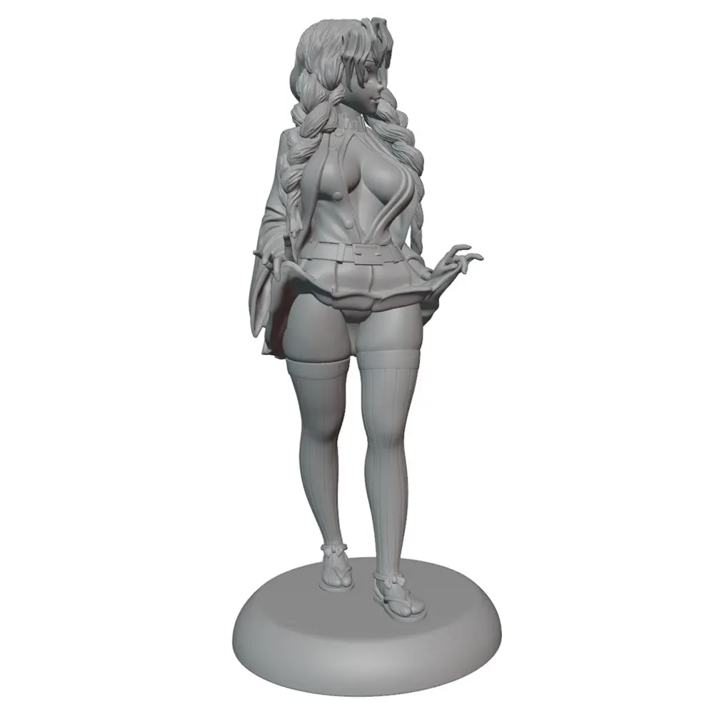 Miniatura de resina para juegos de rol – Figura de personaje 75mm sin pintar - imagen 4