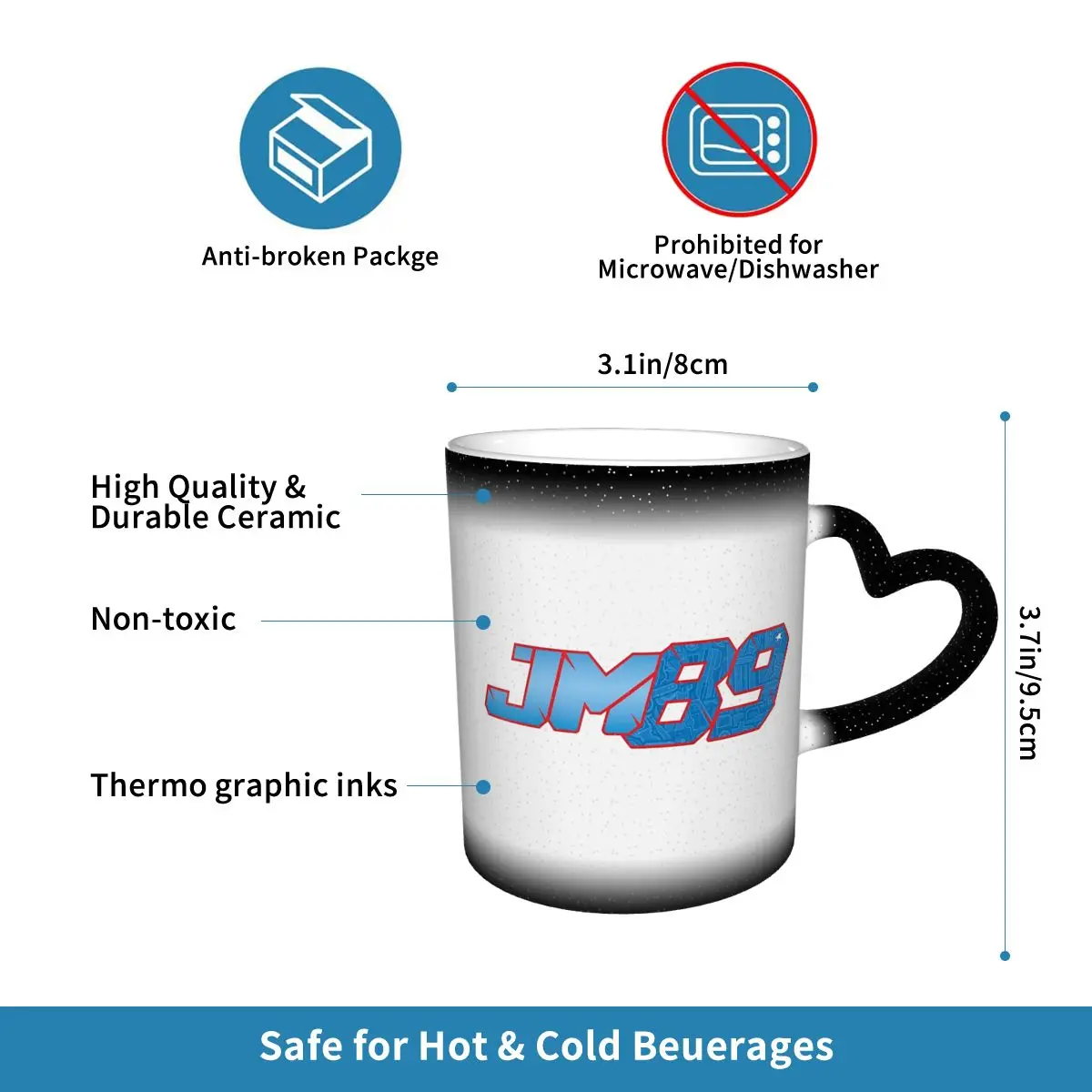 كوب خورخي مارتن رقم 89، أكواب قهوة سيراميك مضحكة، أكواب شاي، كوب حليب، أدوات للشرب، هدايا للأصدقاء #5