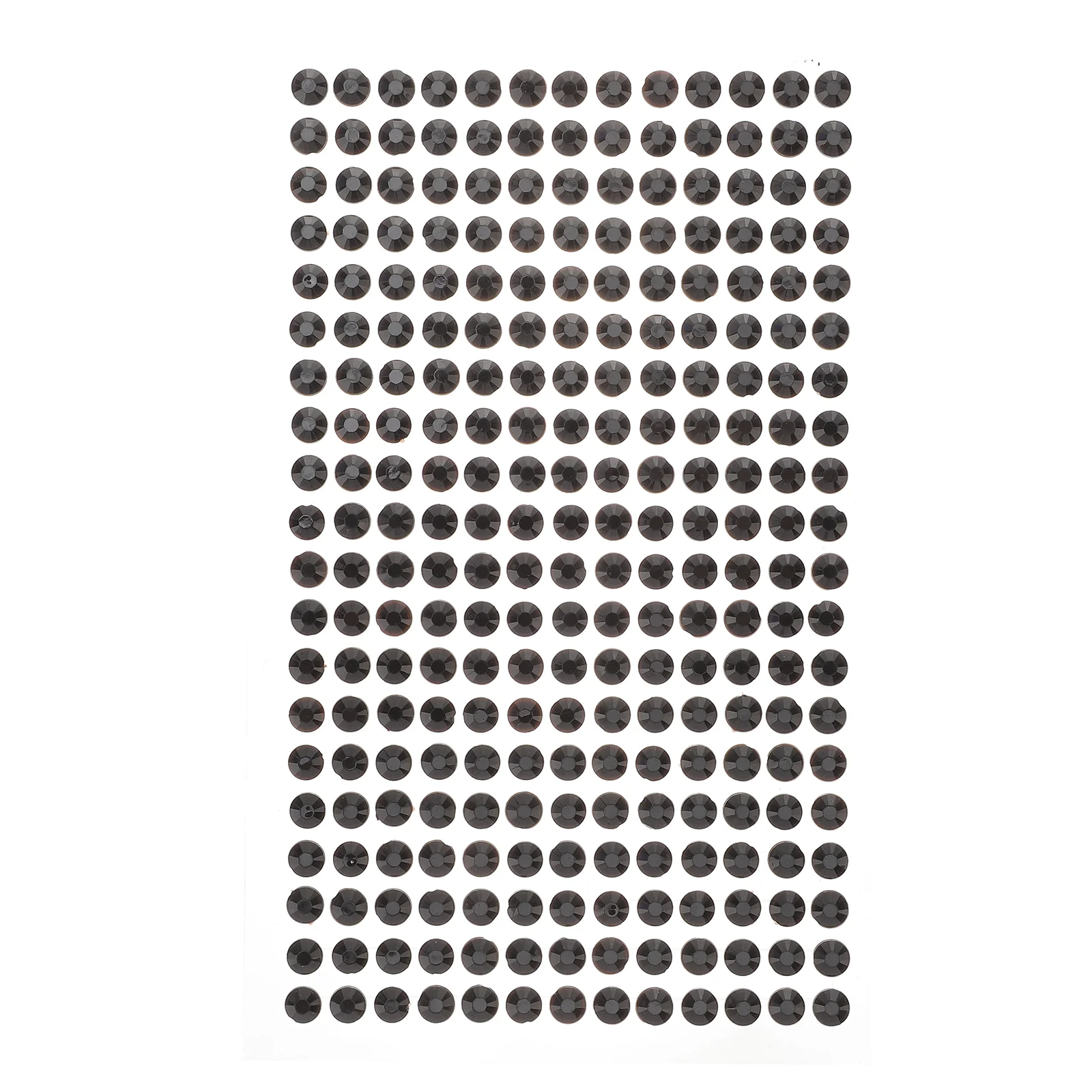 

234 Pcs Rhinestones DIY Sticker Rhinstone Strip 5mm Manual Black Adhensive Child