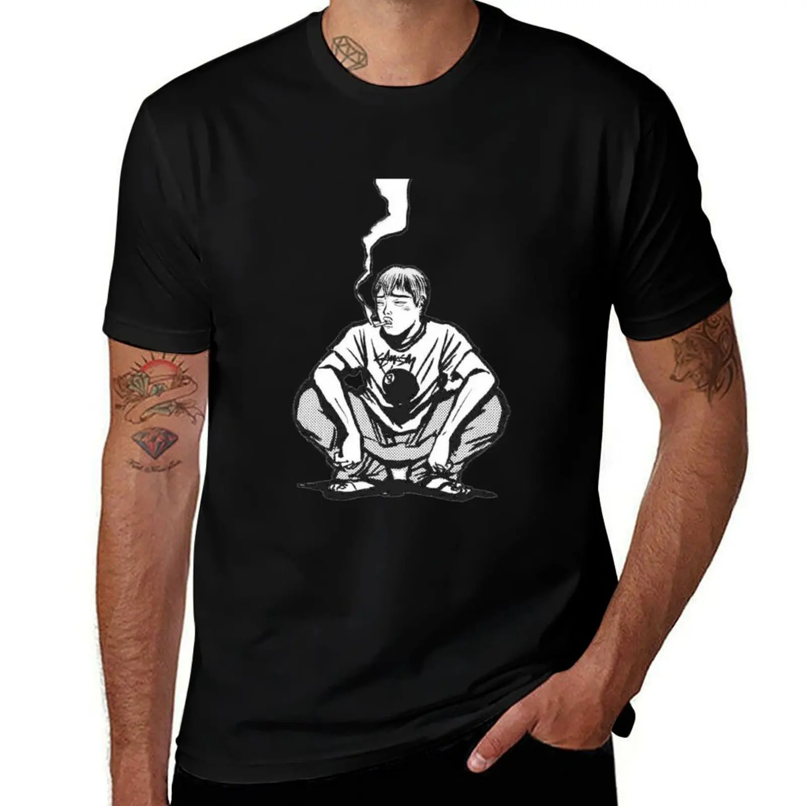 Onizuka, GTO T-Shirt Graphic Print Short Sleeve T-Shirt