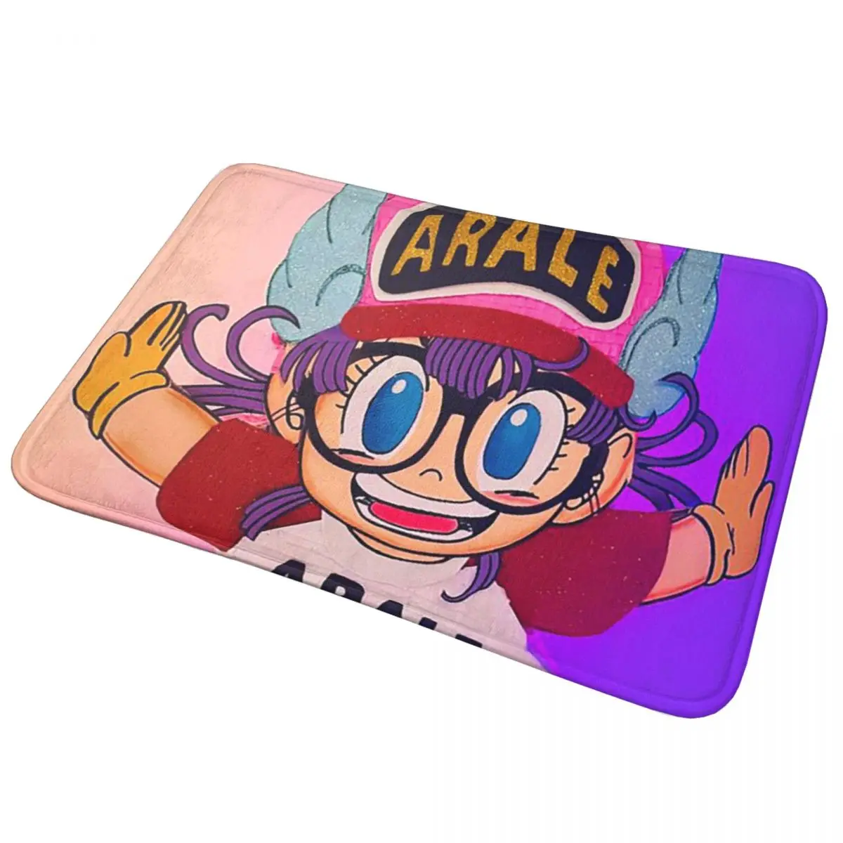 Arale Dr.Slump Anime Non-slip Doormat Floor Mat Antiwear Carpet Rug for Kitchen Entrance Home Balcony Footpad Mats