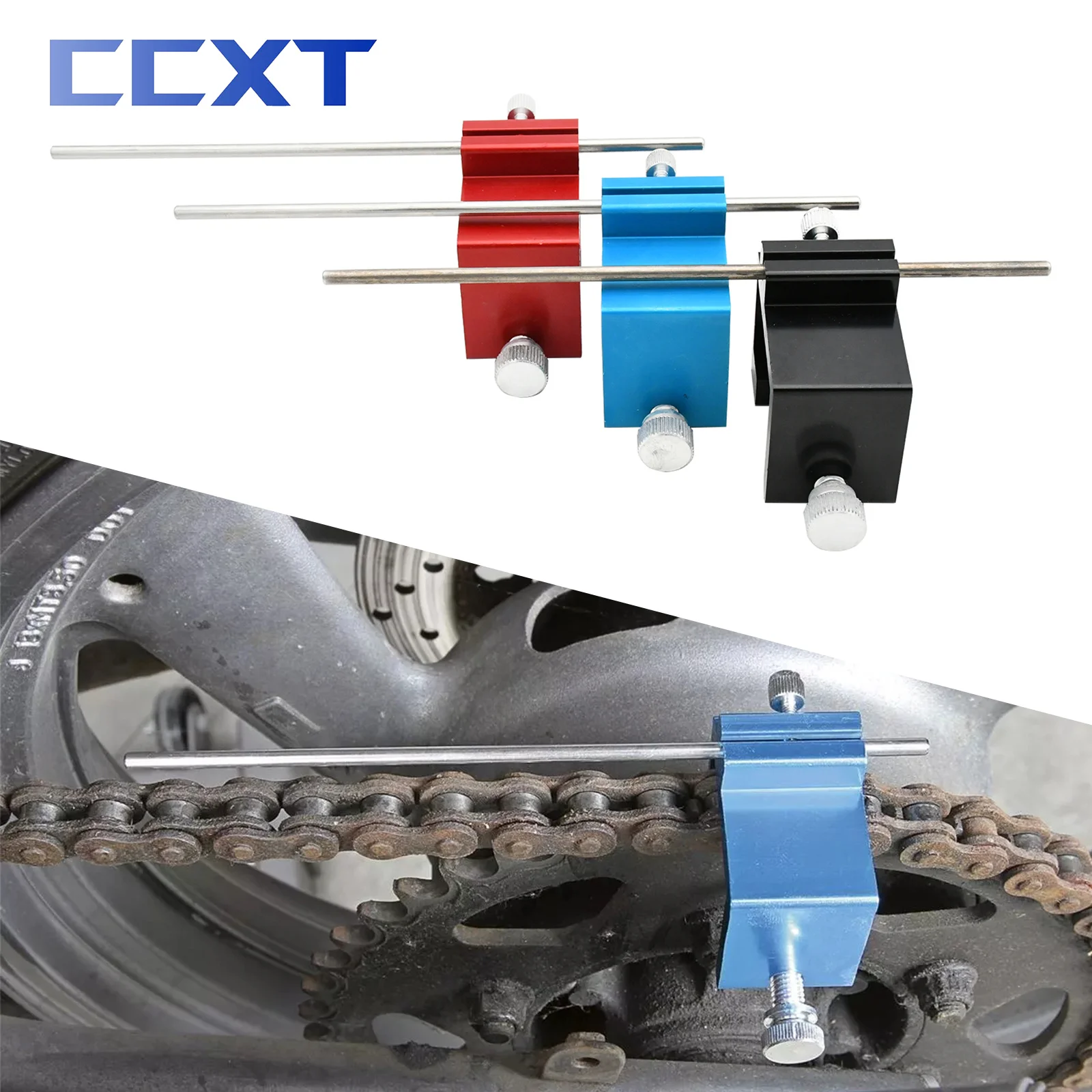 

Motorcycle Sprocket Chain Alignment Tool For KTM Honda Yamaha Kawasaki Suzuki CBR250 CBR300 CBR400 CBR500 CBR600 CBR1000 R RR
