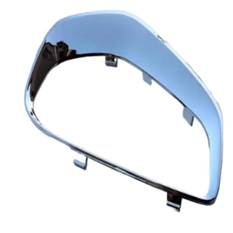 إطار ضوء الضباب الديكور مشرق قطاع المصد الأمامي بار حلقة الكسوة ل بويك فيرانو 2022 2023 اليسار اليمين كروم أسود #1