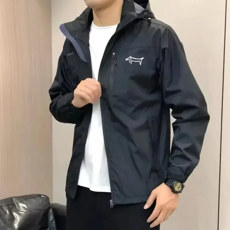 Men's Golf Clothing Luxury Brand Korean Golf Jacket Men's Golf Wear Autumn New High Quality Plus Size Thin Casual Coat