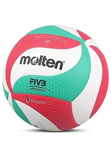 Imagen 2 del producto Balón de voleibol fundido FLISTATEC tamaño 5 de PU para estudiantes adultos y adolescentes entrenamiento de competición al aire libre interior