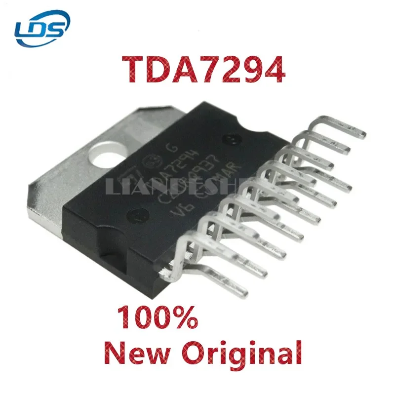 1 PCS Lote 100% Novo e Original Circuito Integrado ZIP-15 TDA7294 Amplificador de Áudio IC Chip TDA 7294
