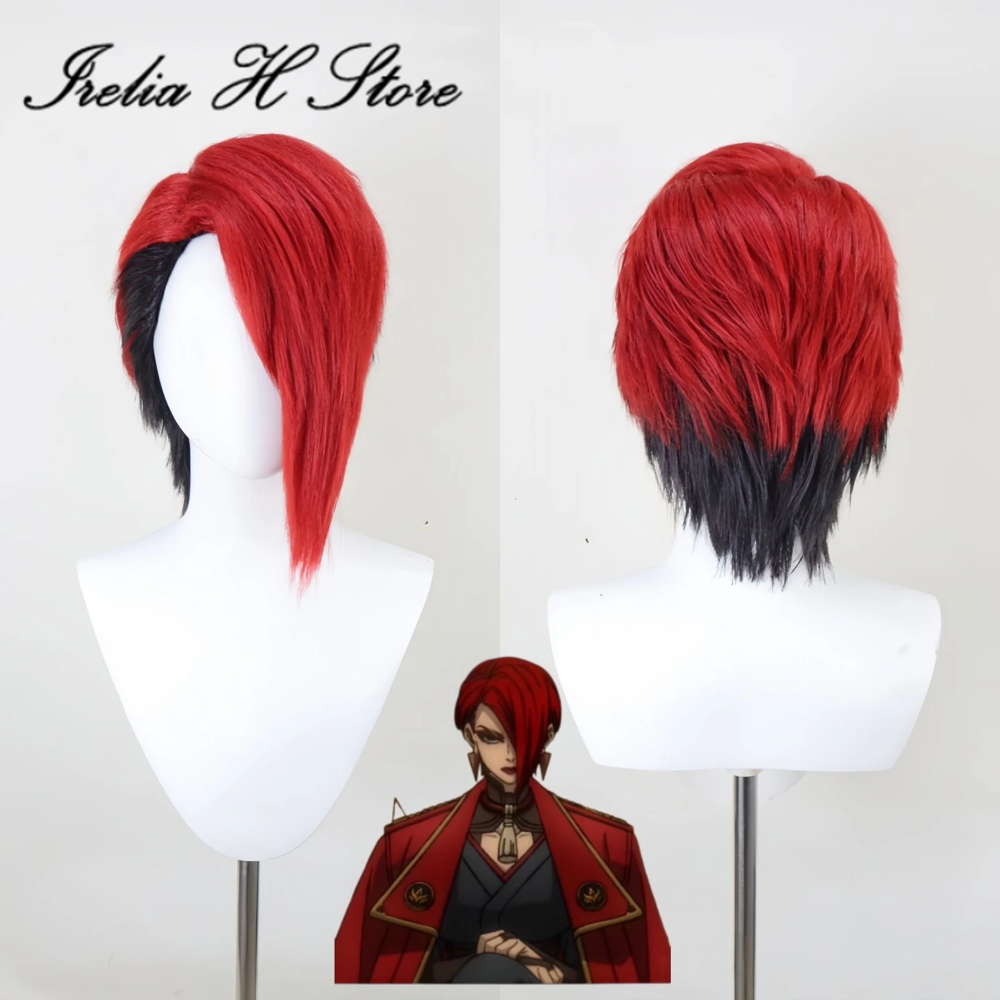 

Irelia H Store GACHIAKUTA Zodyl Typhon's wig Cosplay Wig prestled wig