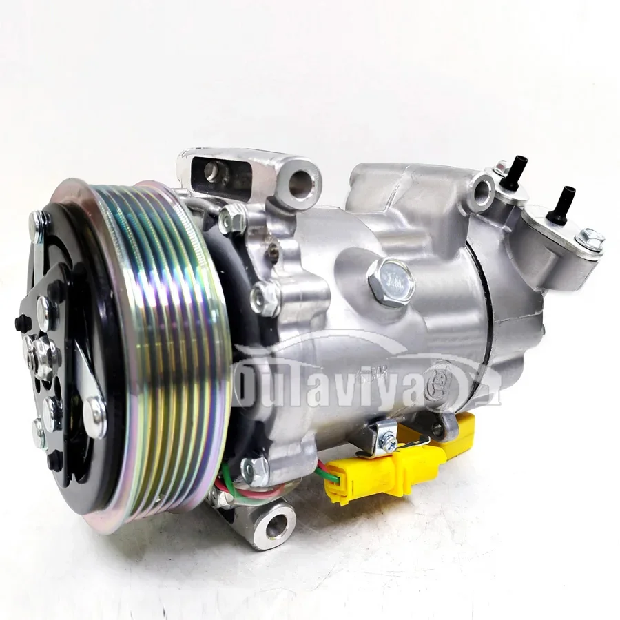 

Car AC Compressor For Peugeot 206 307 Citroen BERLINGO XSARA 2002-2005 9646273380 9646273880 6453LH 6453GZ 6453LN SD6V12 Sanden