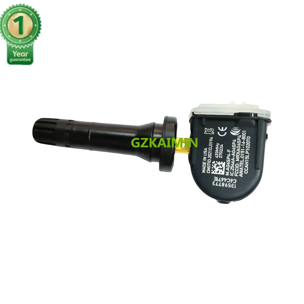 4PCS  OEM 13598773 TPMS 433MHZ Tire Pressure Sensor for Cadillac XT4/3/5 Opel Antaral Mokka Astra Vauxhall Antara