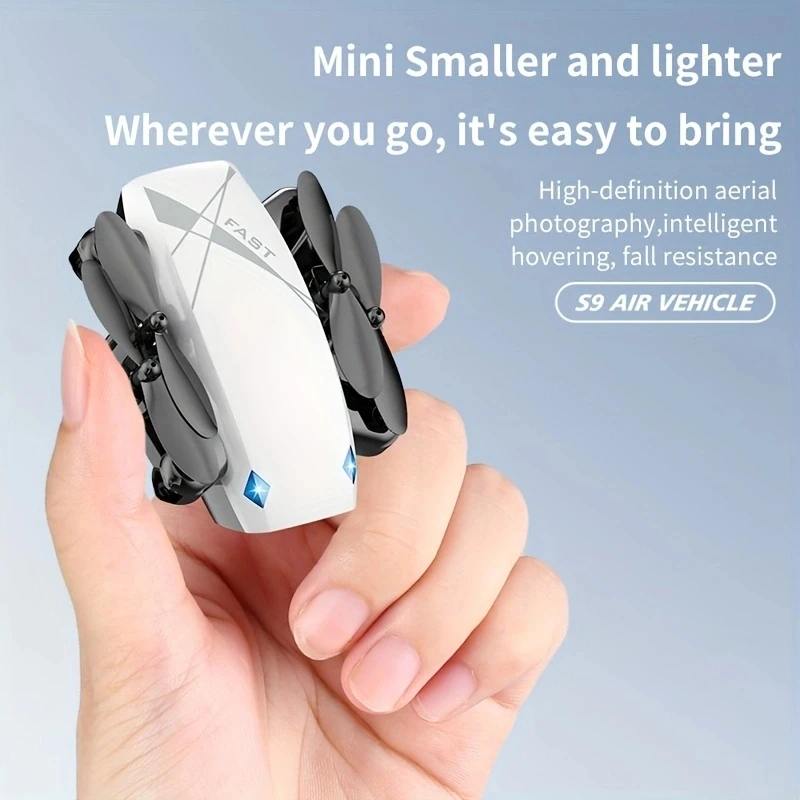 

Mini Four-Wheel Drive Drone High-Definition Aerial Photography, Remote Control Folding Aircraft, Boy's Birthday Gift