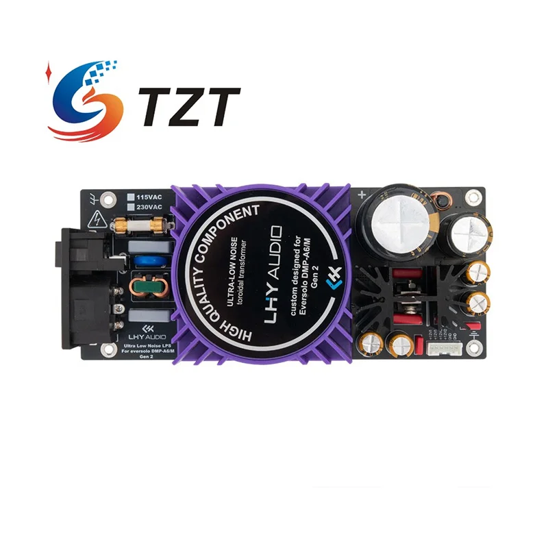 TZT LHY AUDIO LPS-A6 2nd Generation 230V/115V (for UMI 35VA Transformer) Linear Power Supply for Eversolo DMP-A6