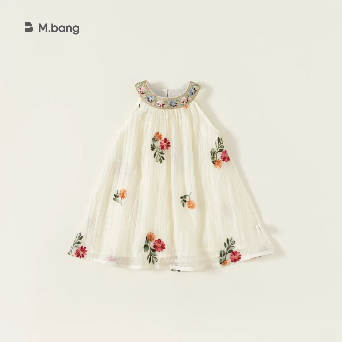 

Girl Dress Girls Summer Halter National Wind Skirt Vest Gauze Skirt Children Princess Skirt Girl Summer Floral Dress Clothes