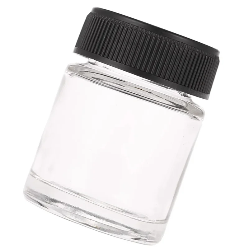 

A83I-Nail Art Airbrush Tank Glass Bottle Airbrush Tool Accessories Paint Cup 10 Pcs 22Cc Airbrush Paint Cosmetic Bottle Jar