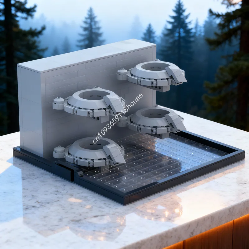 

650 деталей MOC: Конструктор «Звездные войны: Сенат» – развивающая игрушка для творчества, идеальный подарок на Рождество для детей