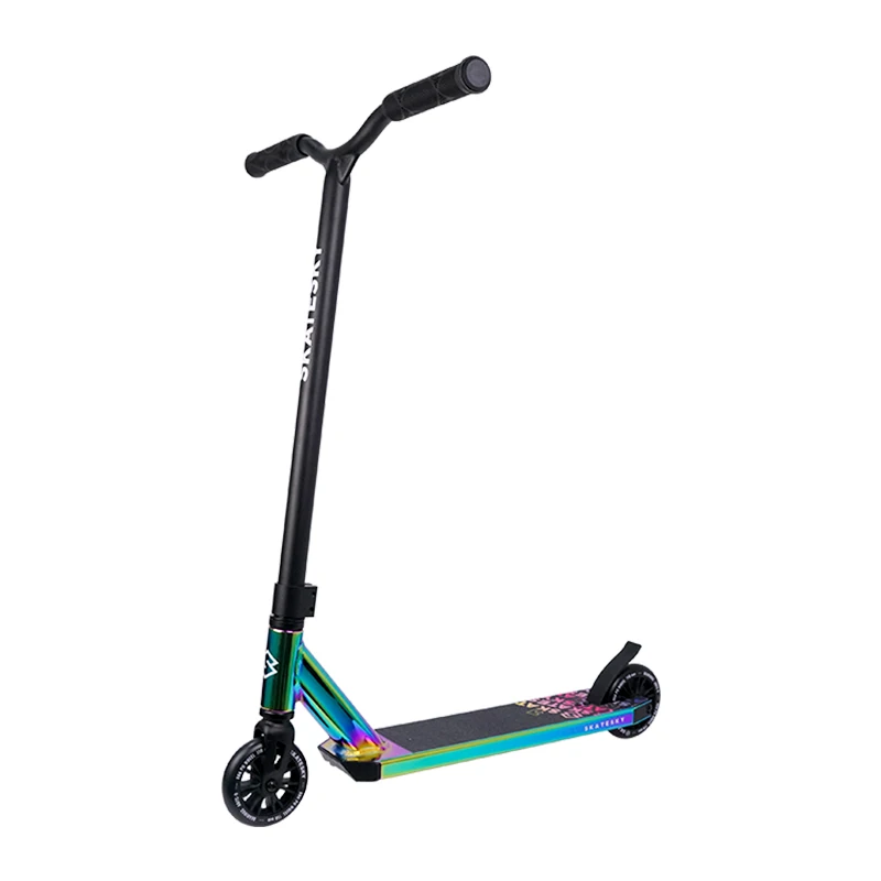 

Two Alloy Core Wheels Adult Pro Stunt Scooter With Neo Chrome Deck kick scooter