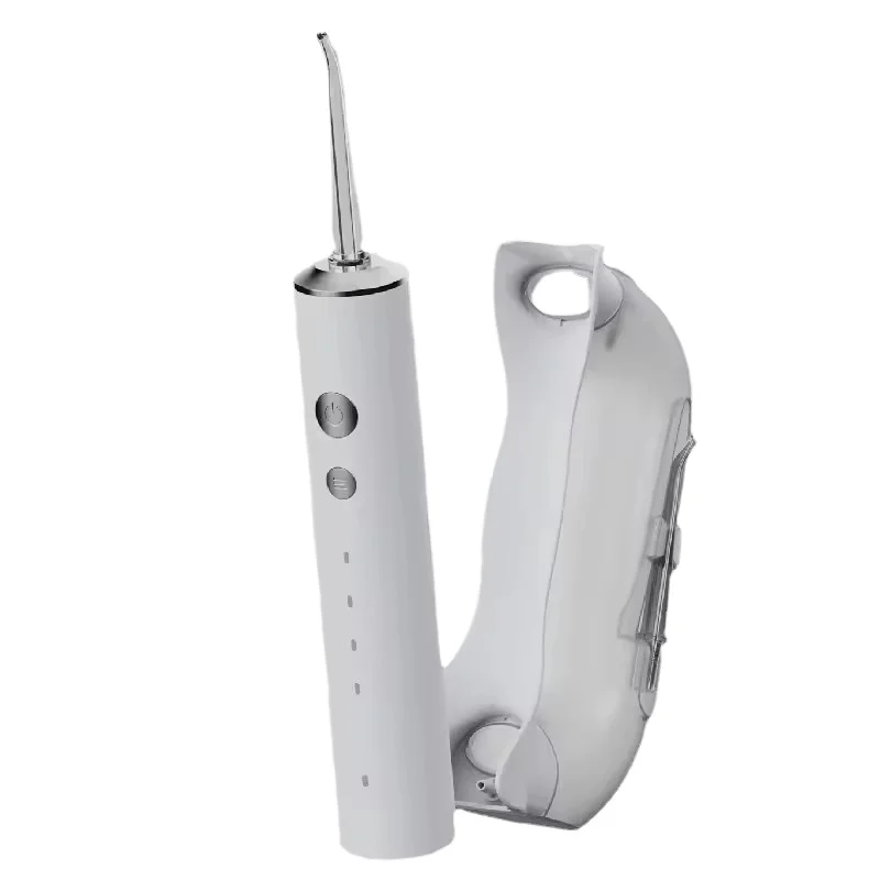 

Retractable Water den tal Flosser With Water Tank 300ml Multi Functional Water Flosser Waterproof Rechargeable den tal Flosser