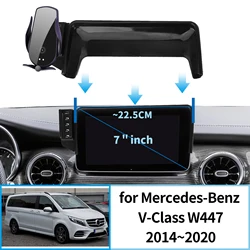 Car Mobile Phone Holder for Mercedes-Benz V-Class W447 2014~2020 GPS Bracket Navigation Stand Auto Accessories