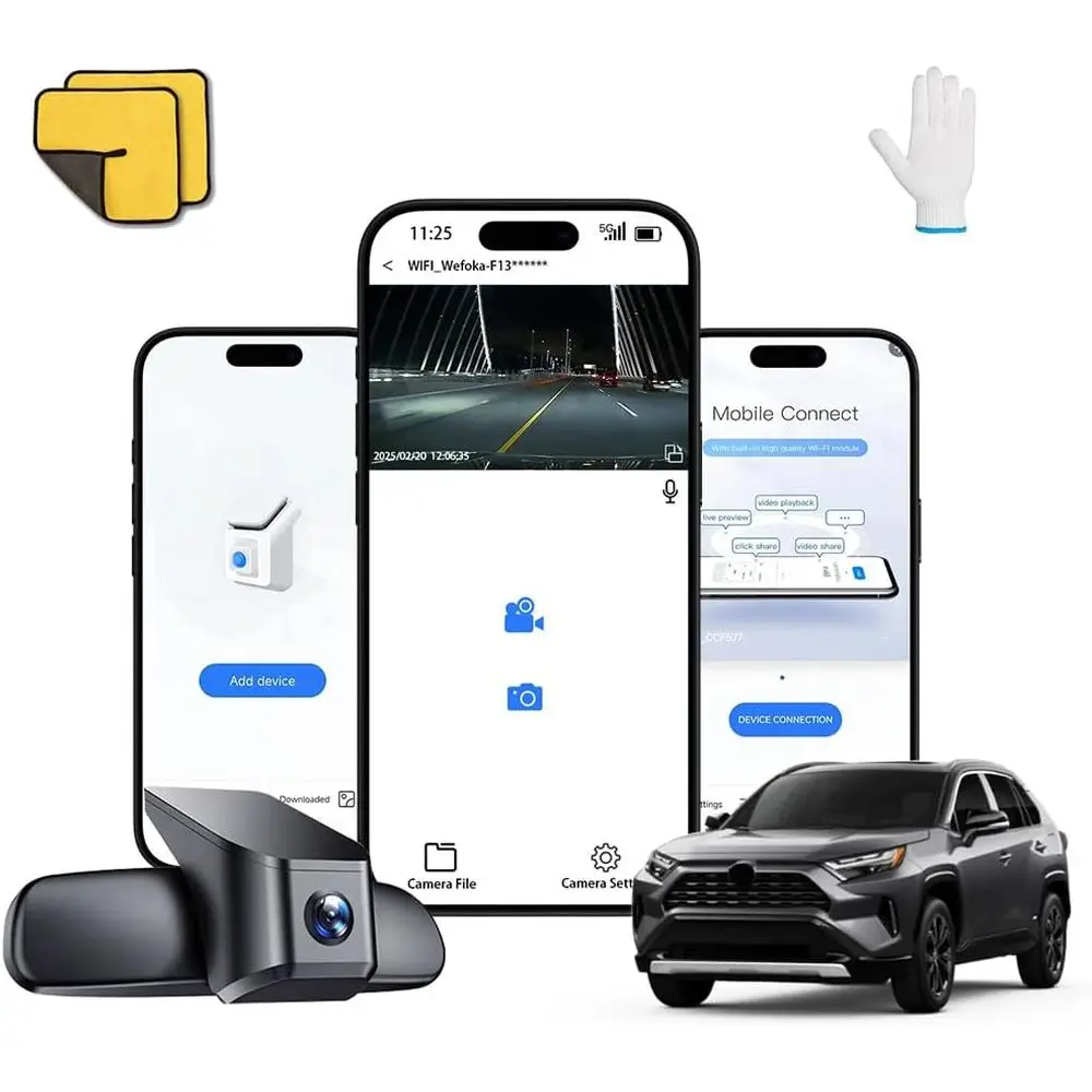 

Камера 4K в стиле OEM для моделей LE Limited SE Adventure XLE XSE (с вентиляционным отверстием), со встроенным Wii, GPS и приложением, двойной циклической записью, G-Sensor.