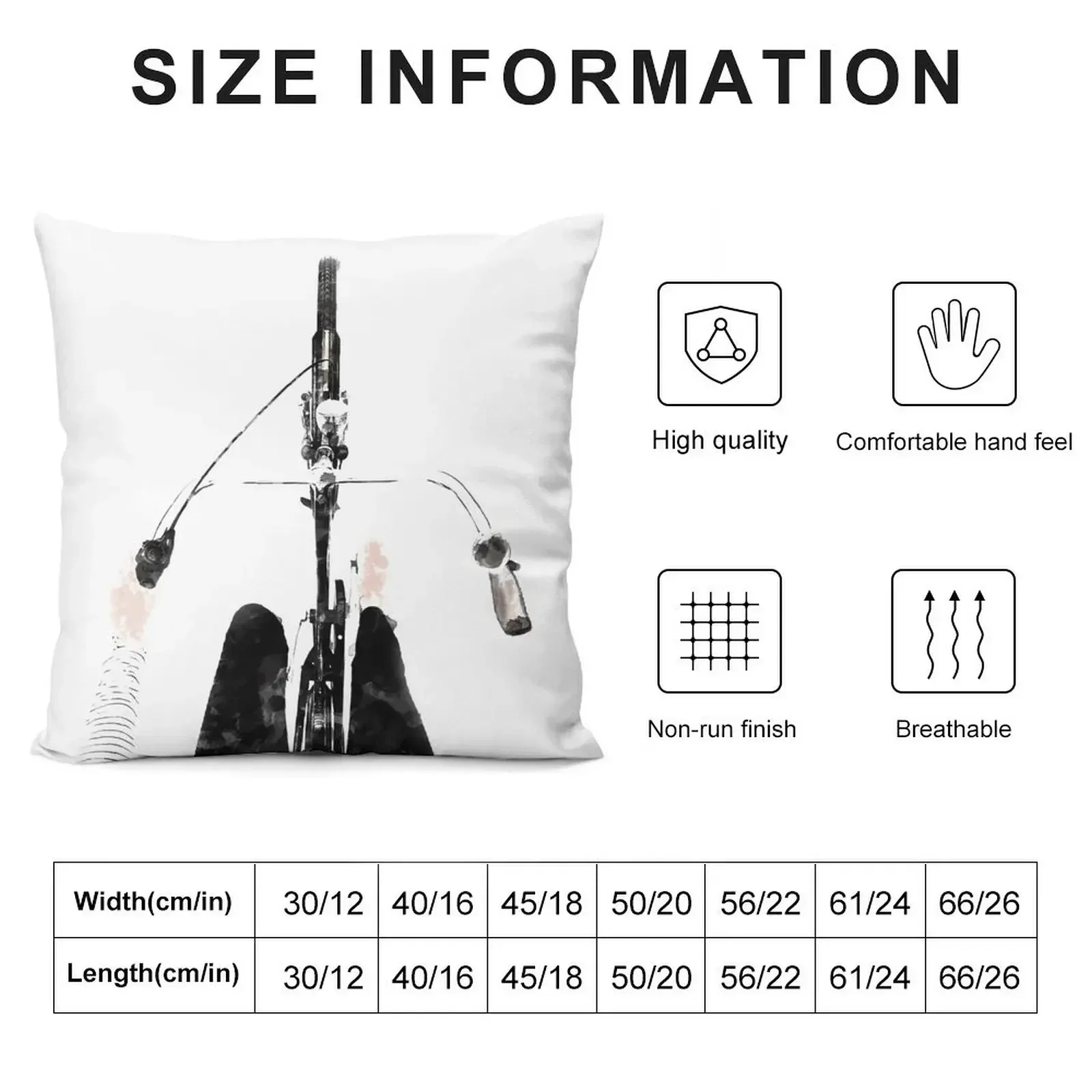 Bike ride Throw Pillow autumn pillowcase Sofa Decorative Covers Sofa Cushions Cover pillow