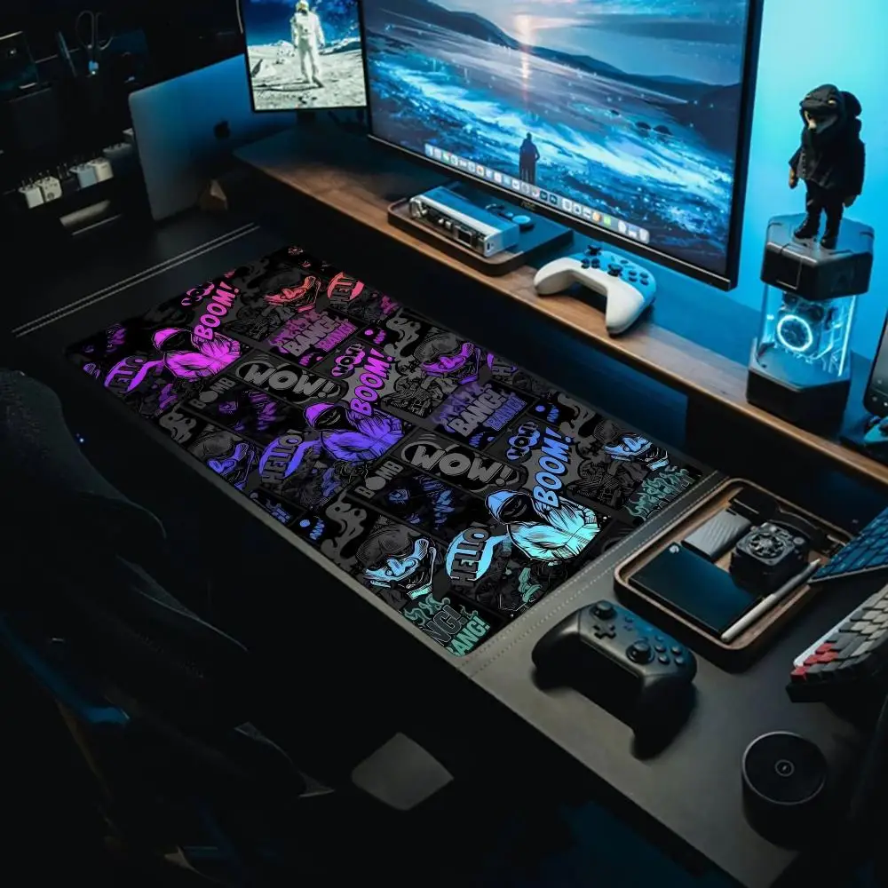 

CoolMouse Pad Large Gaming Mouse Pad Keyboard Gamer desk mat Rubber Anti-wrinkle Non-slip Bottom Desk Mat
