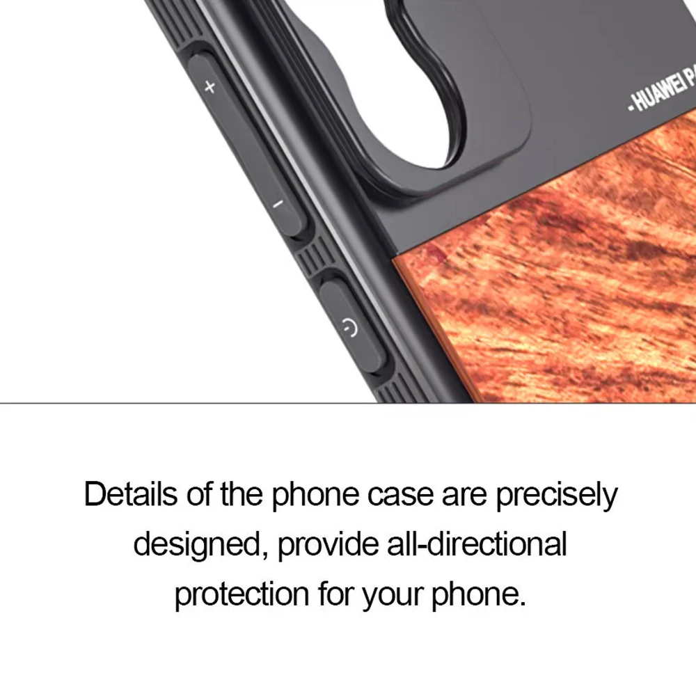 Kase M17 Phone Lens Mount Protective Wooden Case for Huawei P40 Pro / Mate 20 & All 17mm Thread External Smartphone Lens