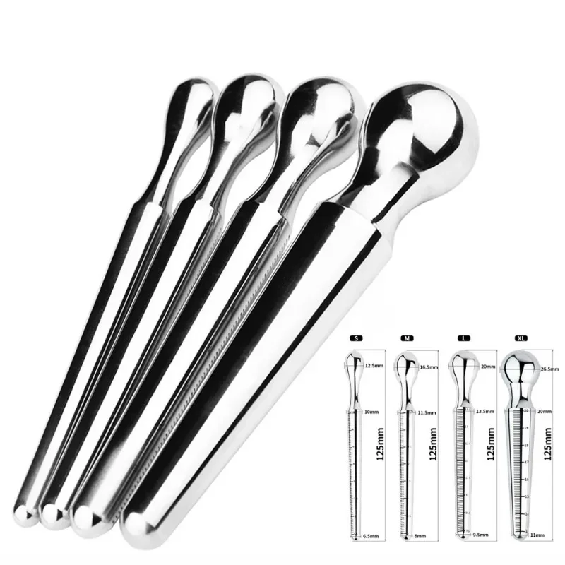 Multifunction Horse Eye Stick Stainless Steel Penis Plug Urethral Dilators Catheter Ejaculation Sounding Rod Adult Toys For Man