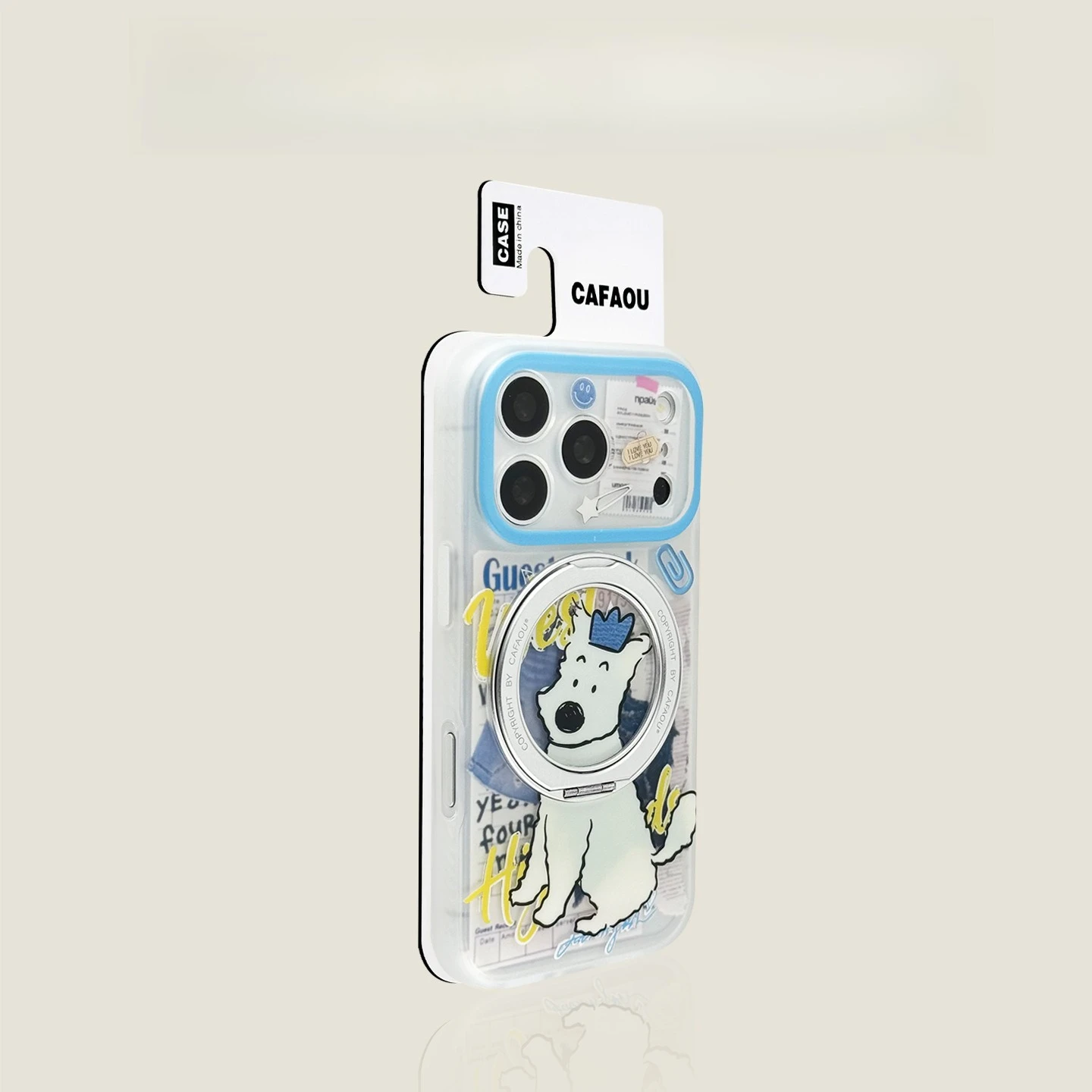 

Fulcrum shell dog applicable apple 17promax mobile phone case iphone16/15