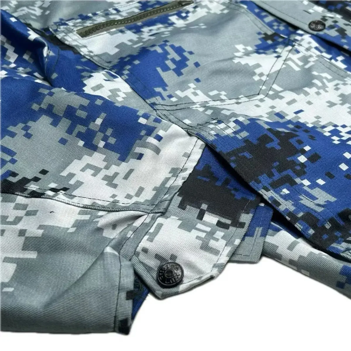 2026 Traje de camuflaje azul marino engrosado de aviación ucriana