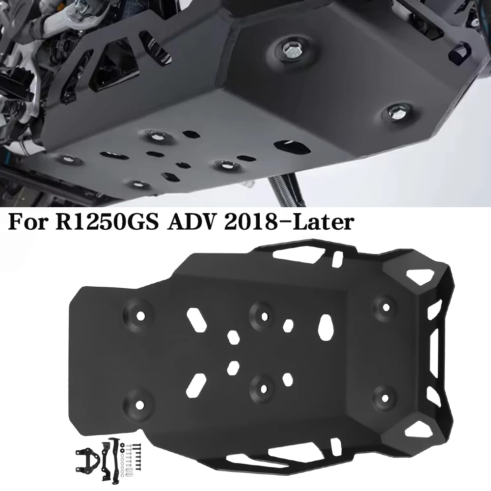 For BMW R1250GS Adventure R 1250 GS 2018-2024 Motorcycle Belly Pan Skid Plate Lower Bottom Engine Guard Chassis Protector Cover