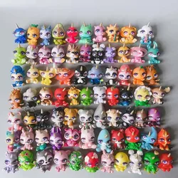 4-6cm cartoon popsie slime unicorn action figure toy kids collection model doll