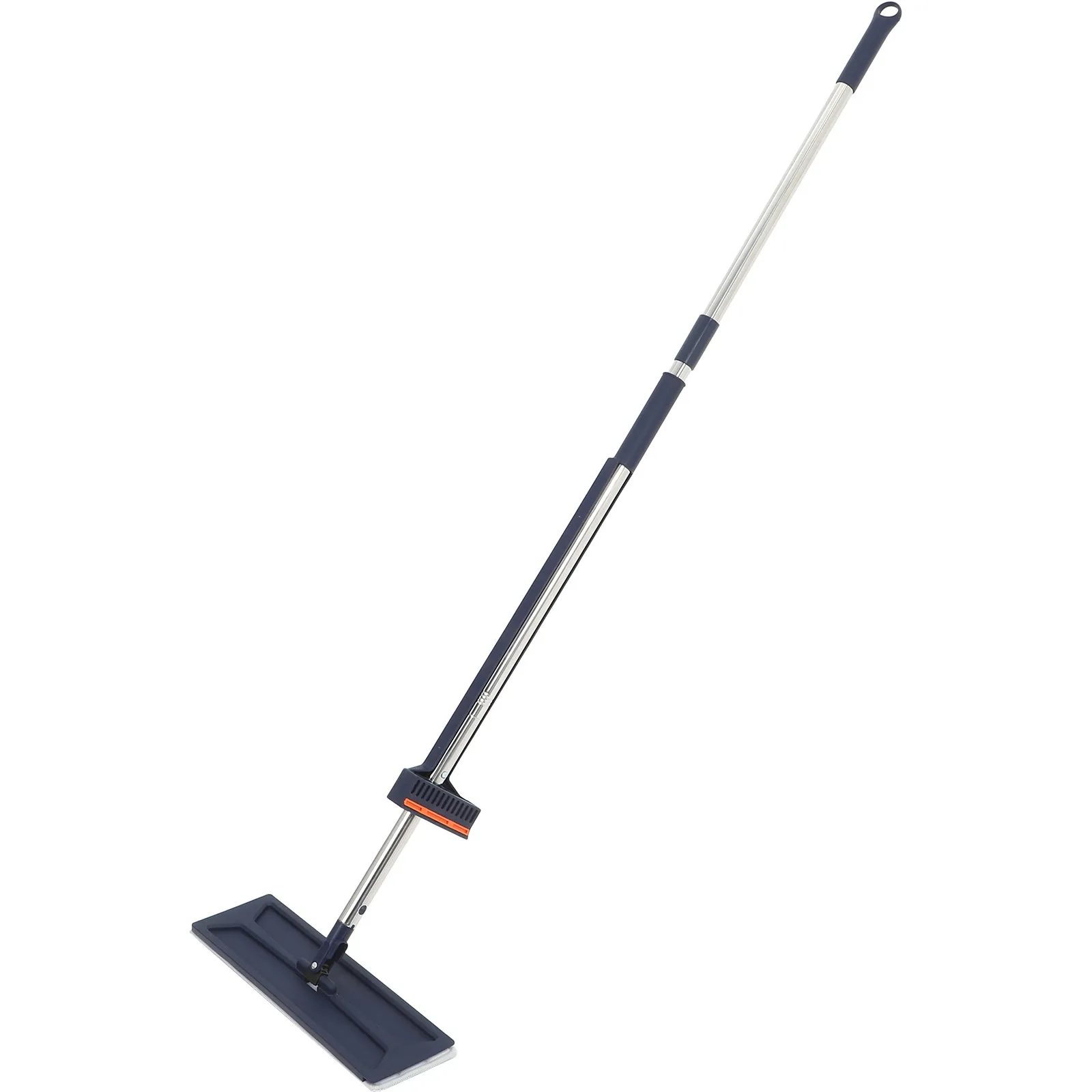 36Cm Quick Flat Mop Self-Wringing Wet Dry Cleaning Tool 360 Degree Rotating Head Stainless Steel Handle Wall Ceiling Floor