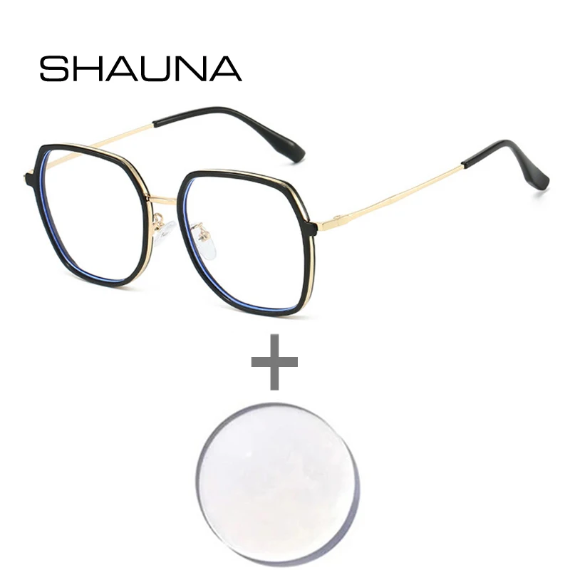 shauna-レトロスクエア-tr90-メタル女性男性処方メガネ近視-遠視-累進光学レンズレシピ付き