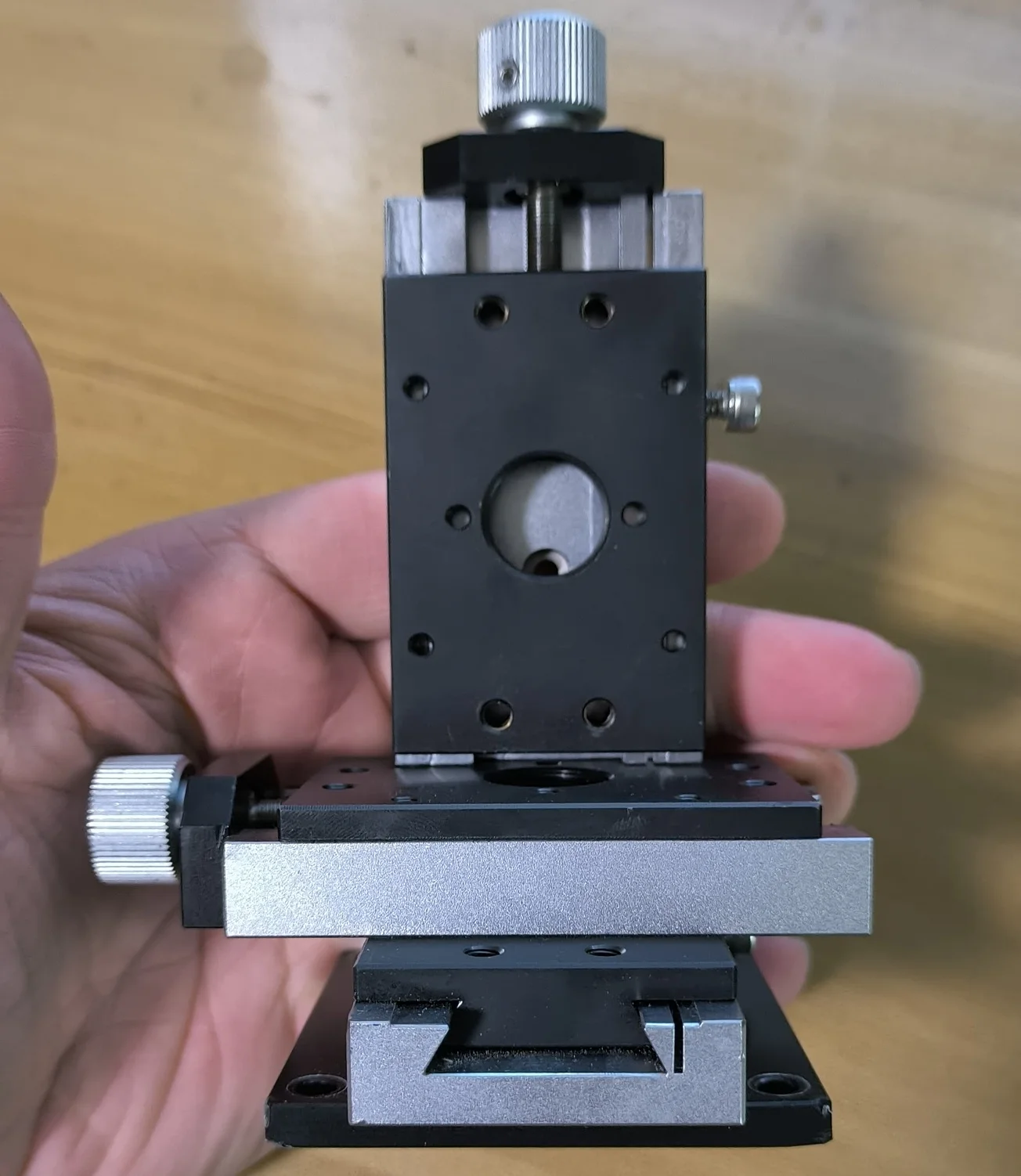 

Демонтаж деталей XYZ, направляющий стол для регулировки винта с пазом «ласточкин хвост»