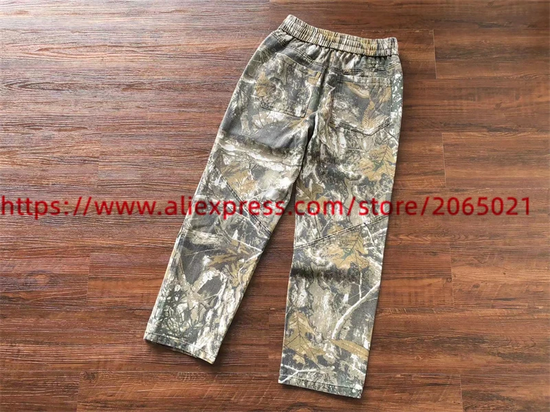 Saint Leaf Camouflage Functional Tactical Functiona Pants Men Women High Quality Streetwear Jogger Drawstring Sweatpants