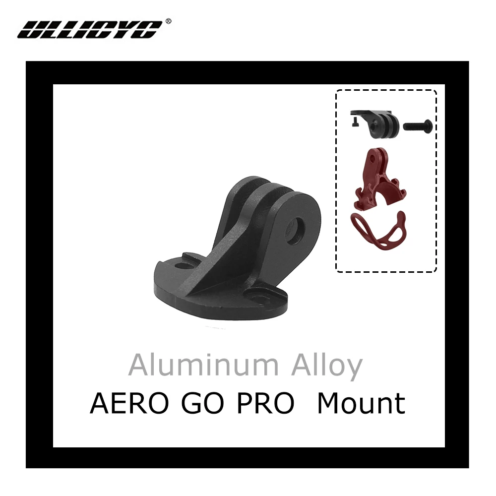ULLICYC,Aero GoPro Adapter, Aluminum alloy Accessories compatible with go pro at the bottom of the computer mount,Bicycle part