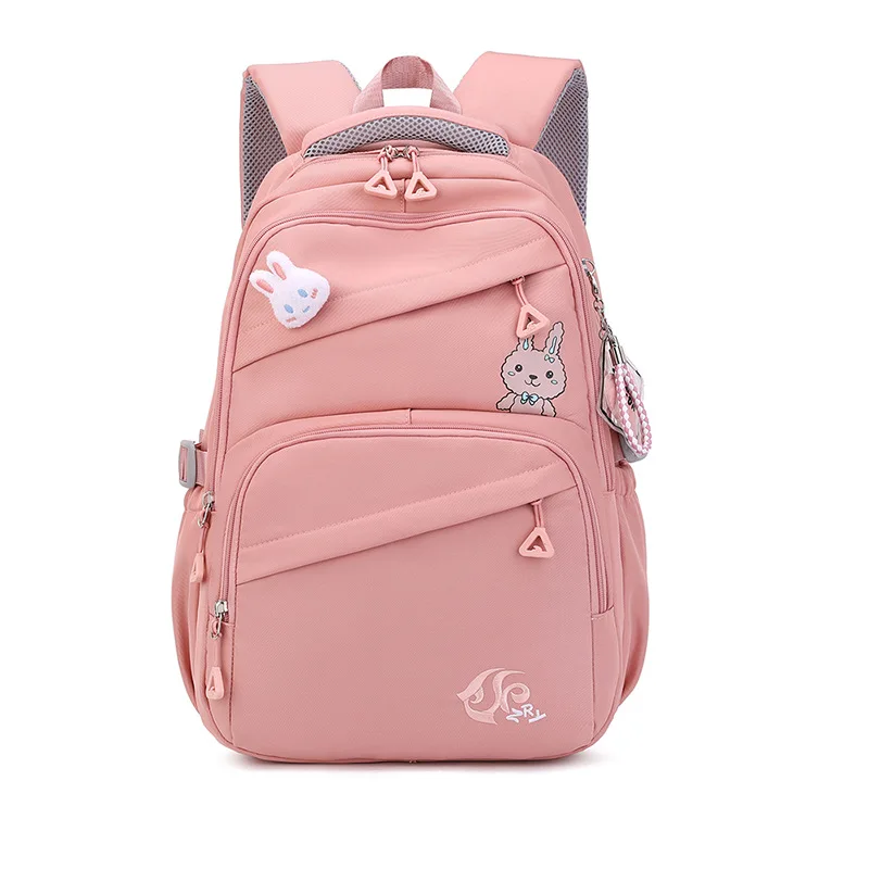 2023 novo chinês ano do coelho das crianças mochila para adolescentes meninas grande capacidade crianças mochila de viagem feminina mochilas